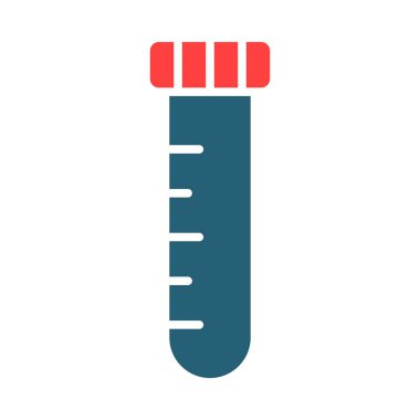 Kişisel ve ticari kullanım için örnek tüp kabartma iki renk simgesi