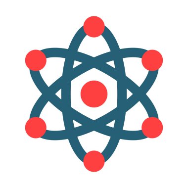 Kişisel ve ticari kullanım için Nucleus Glyph İki Renk Simgesi