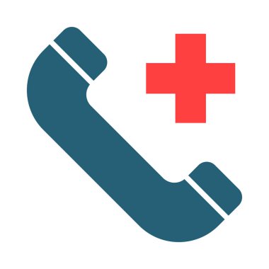 Kişisel ve Ticari Kullanım İçin Yardım Hattı 2 Renk Simgesi