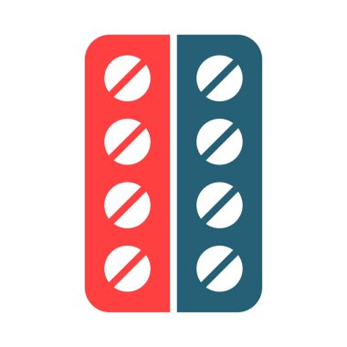 Kişisel ve Ticari Kullanım İçin Tabletler 2 Renk Simgesi