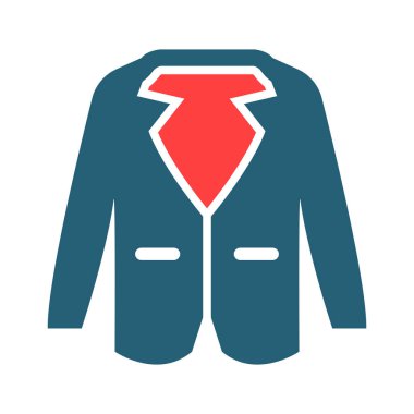 Kişisel ve ticari kullanım için iki renk simgesi kaban