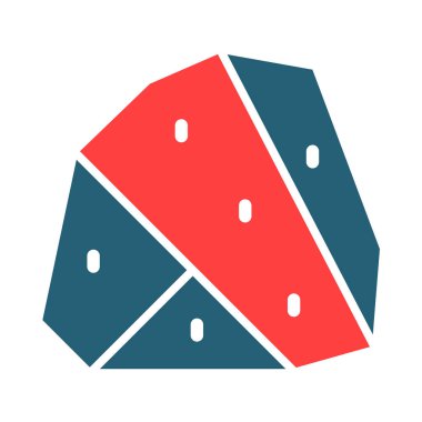 Kişisel ve Ticari Kullanım İçin Taş Kabartma İki Renk Simgesi