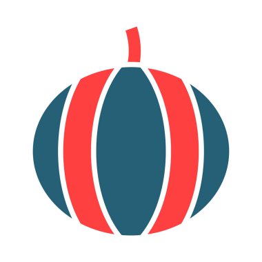 Kişisel ve ticari kullanım için Kabak Kabartma İki Renk Simgesi