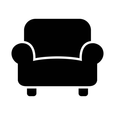 Kişisel ve ticari kullanım için Koltuk Vektörü Kabartma Simgesi