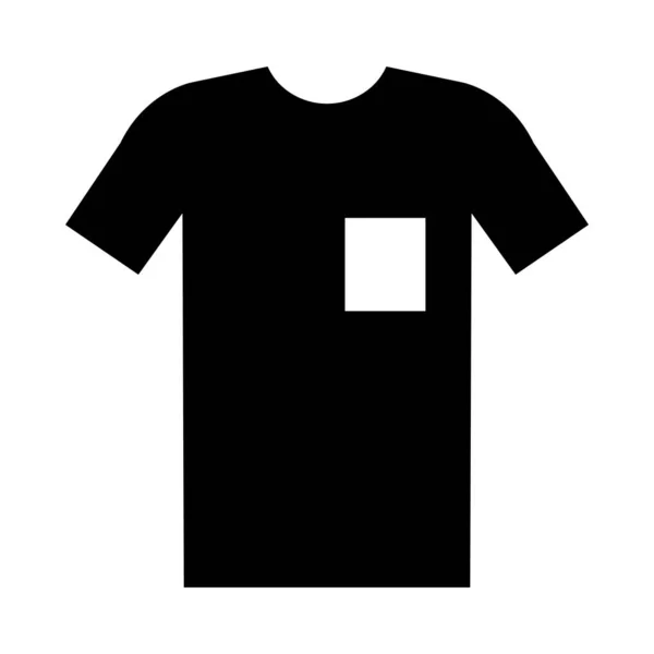 Camisa Vector Glyph Icon Para Uso Personal Comercial — Archivo Imágenes Vectoriales