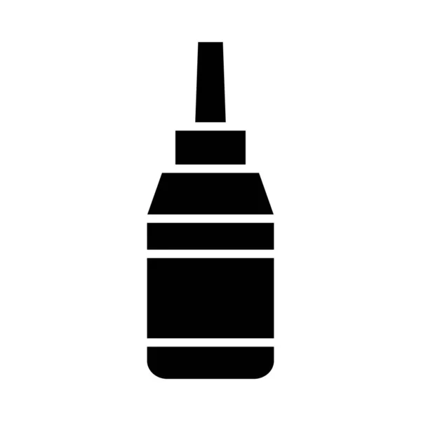 Maschinenöl Vector Glyph Icon Für Den Persönlichen Und Kommerziellen Gebrauch — Stockvektor