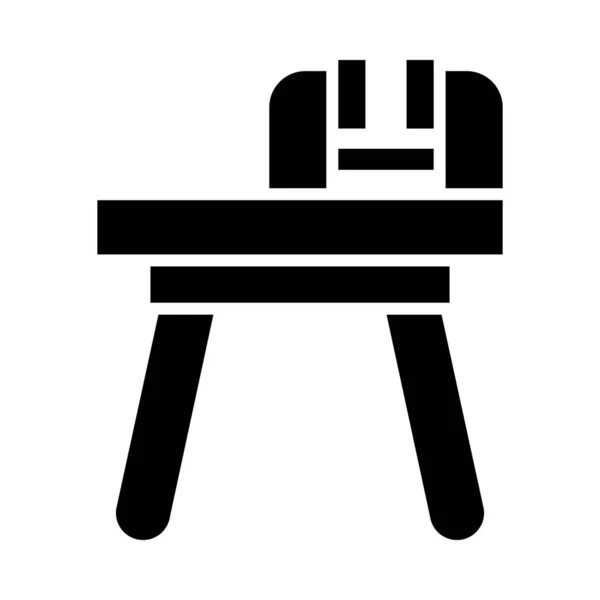 Workbench Vector Glyph Icon Para Uso Personal Comercial — Vector de stock
