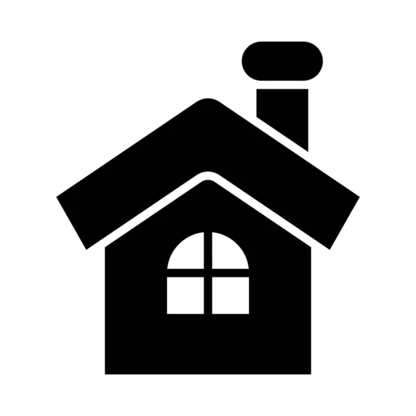 Roof Vector Glyph Icon Für Den Persönlichen Und Kommerziellen Gebrauch — Stockvektor