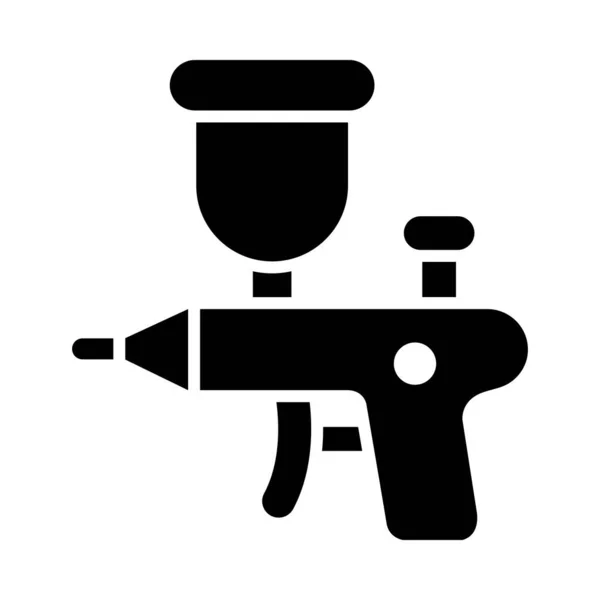 个人和商业用途的喷枪矢量图标 — 图库矢量图片