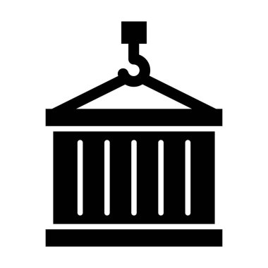 Kişisel ve ticari kullanım için taşıyıcı vektörü kabartma simgesi