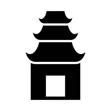 Kişisel ve Ticari Kullanım için Tapınak Vektörü Kabartma Simgesi