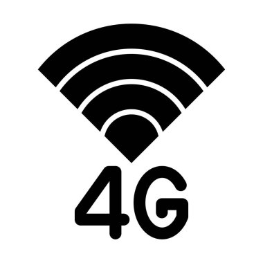 Kişisel ve Ticari Kullanım İçin 4G Vektör Simgesi