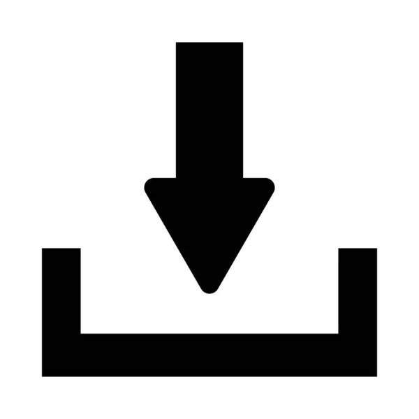 Descargar Vector Glyph Icon Para Uso Personal Comercial — Vector de stock