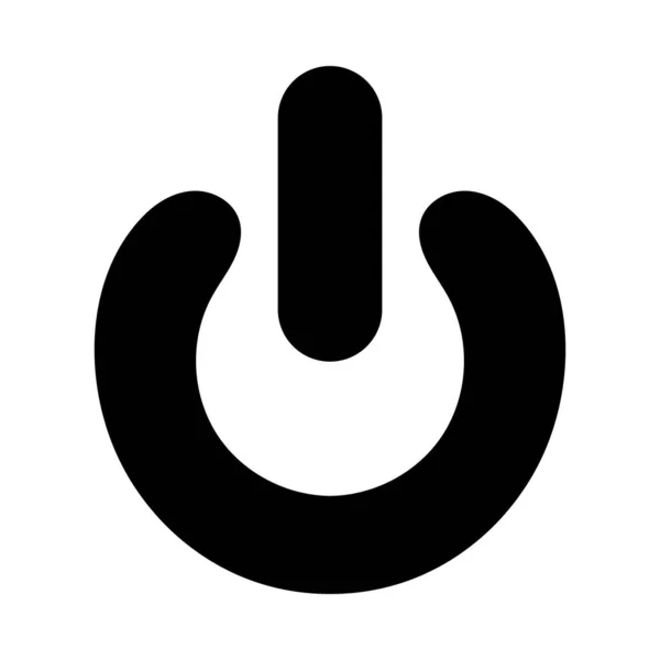 Power Vector Glyph Icon Für Den Persönlichen Und Kommerziellen Gebrauch — Stockvektor