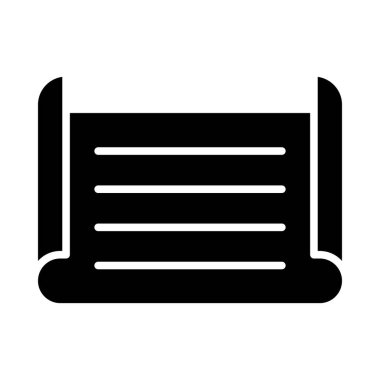 Kişisel ve ticari kullanım için Papyrus Vektör Kabartma Simgesi