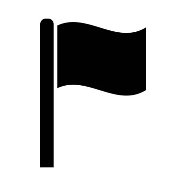 Kişisel ve Ticari Kullanım için Bayrak Vektörü Kabartma Simgesi