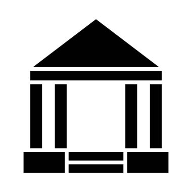 Kişisel ve Ticari Kullanım İçin Pavilion Vektör Kabartma Simgesi