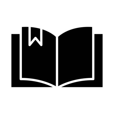 Kişisel ve Ticari Kullanım için Kitap Vektörü Kabartma Simgesi