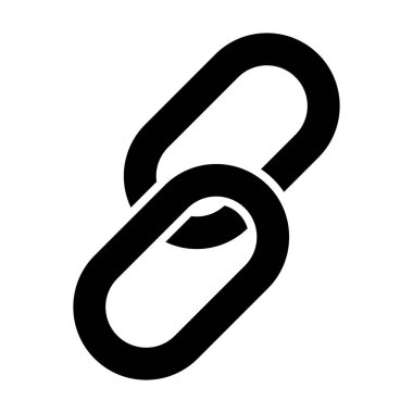 Kişisel ve Ticari Kullanım için Bağlantı Vektörü Kabartma Simgesi