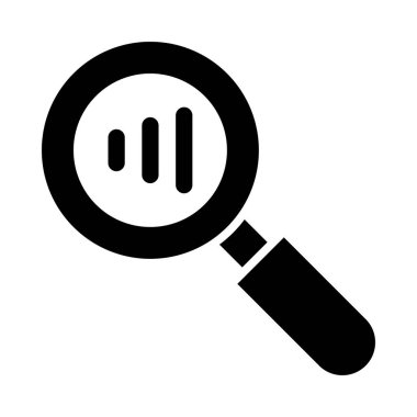 Kişisel ve Ticari Kullanım İçin Analiz Vektörü Kabartma Simgesi