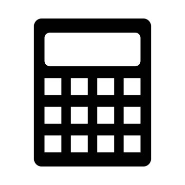 Kişisel ve Ticari Kullanım İçin Hesaplama Vektörü Kabartma Simgesi