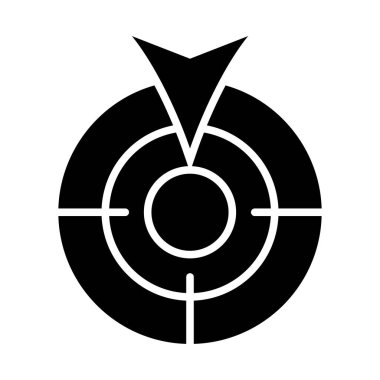 Kişisel ve ticari kullanım için Tıklama Vektörü Glyph Simgesine Öde