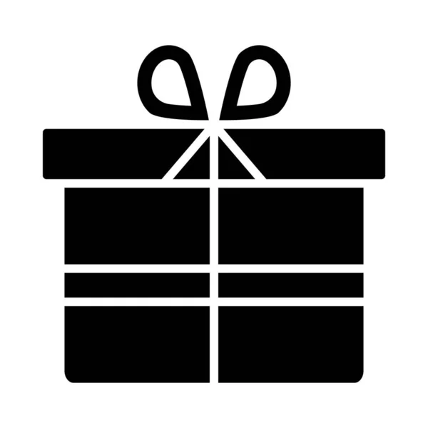 Icône Vectorielle Glyphe Cadeau Pour Usage Personnel Commercial — Image vectorielle