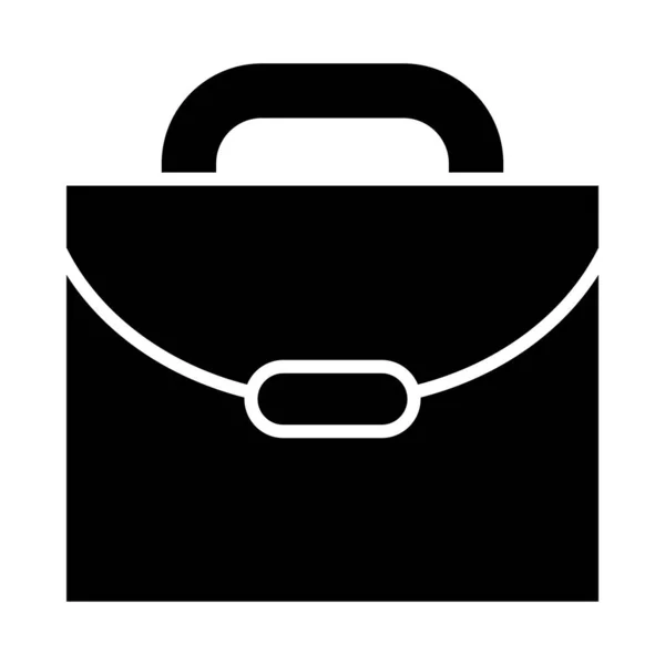 Aktentasche Vector Glyph Icon Für Den Persönlichen Und Kommerziellen Gebrauch — Stockvektor