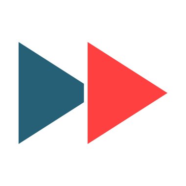 Kişisel ve Ticari Kullanım İçin İki Renk Simgesini Yönlendir