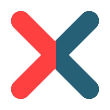 Kişisel ve Ticari Kullanım İçin İki Renk Simgesini İptal Et