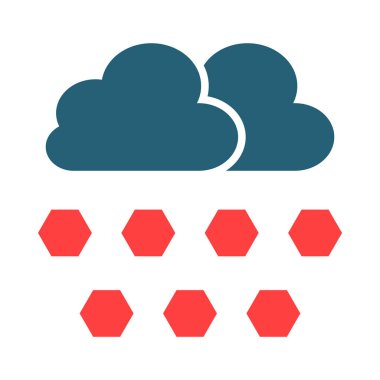 Kişisel ve ticari kullanım için Kar Güz Sembolü İki Renk Simgesi