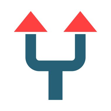 Kişisel ve Ticari Kullanım İçin İki Renk Simgesini Böl