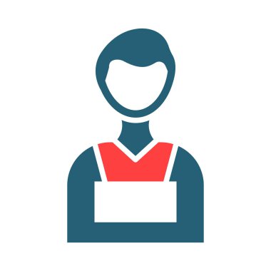 Kişisel ve ticari kullanım için sabıka fotoğrafı sembolü iki renk simgesi