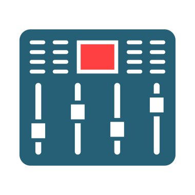 Faders, Kişisel ve Ticari Kullanım İçin İki Renk Simgesi