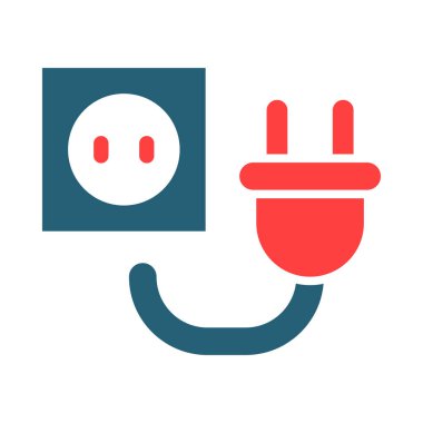 Kişisel ve ticari kullanım için Duvar Eklentisi Kabartması İki Renk Simgesi