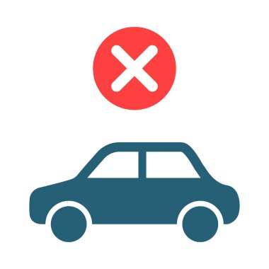 Kişisel ve ticari kullanım için Seyahat Eden İki Renk Simgesi Yok