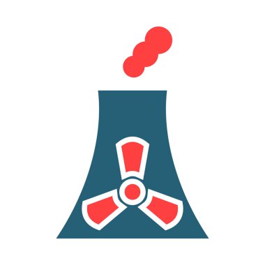 Kirlilik Sembolü Kişisel ve Ticari Kullanım İçin İki Renk Simgesi