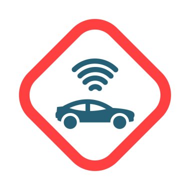 Kişisel ve ticari kullanım için Radar Glyph İki Renk Simgesi