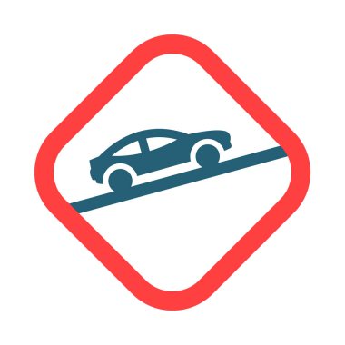 Kişisel ve ticari kullanım için Yükseklik Sembolü 2 Renk Simgesi