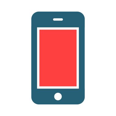 Kişisel ve Ticari Kullanım İçin Mobil Kabartma İki Renk Simgesi