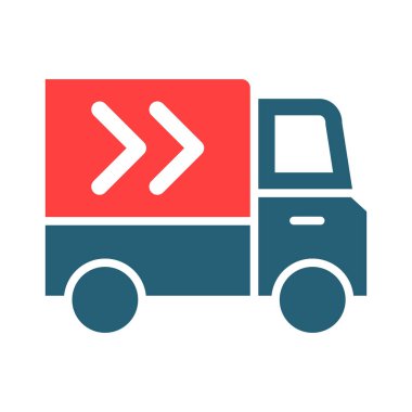 Kişisel ve ticari kullanım için iki renk simgesi teslimatı