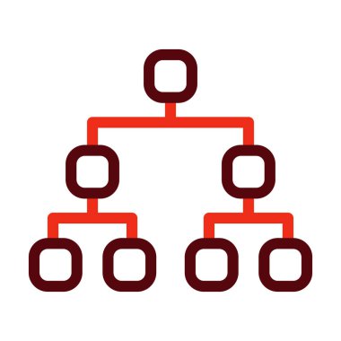 Kişisel ve ticari kullanım için Site Harita Kabartma İki Renk Simgesi