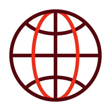 Kişisel ve ticari kullanım için Web Sitesi Glyph İki Renk Simgesi