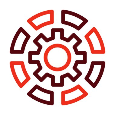 Kişisel ve Ticari Kullanım İçin Otomatik Kabartma İki Renk Simgesi