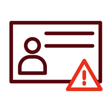 Kişisel ve Ticari Kullanım İçin Sahte Kabartma İki Renk Simgesi