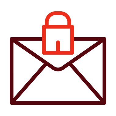 Kişisel ve Ticari Kullanım İçin Özel İleti Kabartması İki Renk Simgesi