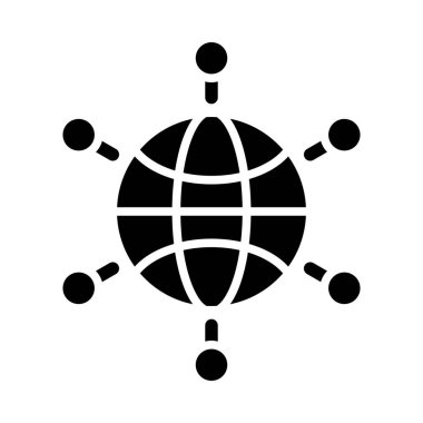 Kişisel ve Ticari Kullanım İçin Dünya Çapında Vektör Sembolü