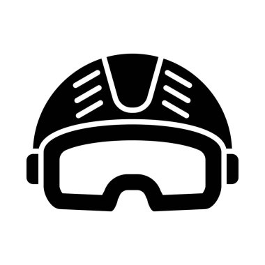 Kişisel ve Ticari Kullanım İçin Miğfer Vektörü Kabartma Simgesi