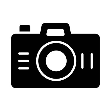 Kişisel ve Ticari Kullanım için Kamera Vektörü Kabartma Simgesi