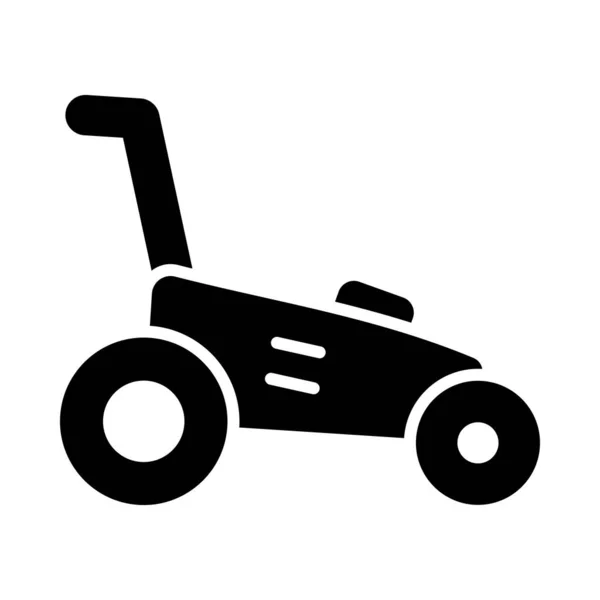 Grasmähwerk Vector Glyph Icon Für Den Persönlichen Und Gewerblichen Gebrauch — Stockvektor